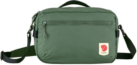Fjällräven High Coast Crossbody patina green damestas Groen - H 16 x B 24 x D 7 cm