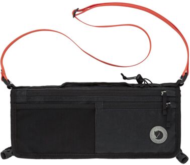 Fjällräven Hoja Bike Frame Fold Bag black Zwart - H 15 x B 35.5 x D 4 cm