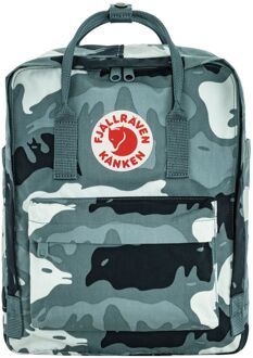 Fjällräven Kanken Graphics nimbus blue-hidden animals rugzak Multicolor - H 38 x B 27 x D 13 cm