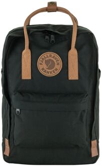 Fjällräven Kanken No. 2 Laptop Backpack 15" black Zwart - H 40 x B 28 x D 16 cm