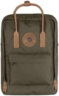 Fjällräven Kanken No. 2 Laptop Backpack 15" dark olive Groen - H 40 x B 28 x D 16 cm