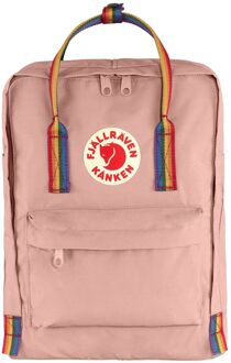Fjällräven Kanken Rainbow chalk rose-rainbow rugzak Multicolor - H 38 x B 27 x D 13 cm