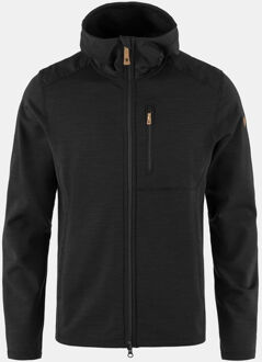Fjällräven Keb Fleece Hoodie Zwart - L