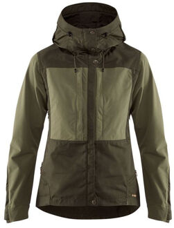 Fjällräven Keb Jacket W Jas Dames - Deep Forest-Laurel Green