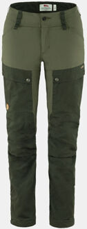 Fjällräven Keb Trousers Outdoorbroek Dames Groen - 42 Long
