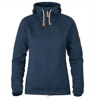 Fjällräven Övik Fleece Hoodie Dames Outdoorvest - Maat L