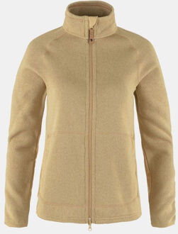 Fjällräven Övik Fleece Zip Sweater W Bruin - XL