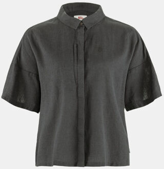 Fjällräven Övik Hemp Camp T-shirt Dames Grijs - M