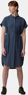 Fjällräven Övik Hemp Jurk Dames Blauw - S