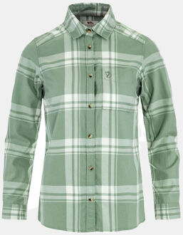 Fjällräven Övik Lite Flannel Shirt Dames Groen
