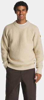 Fjällräven Övik Waffle Knit Trui Bruin - L