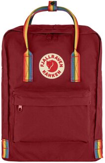 Fjällräven Regenboog Patroon Rugzak Fjällräven , Red , Unisex - ONE Size