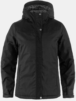 Fjällräven Stina Padded Gevoerde Damesjas Zwart