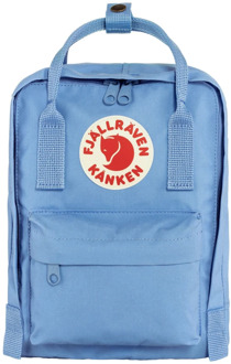 Fjällräven Ultramarijn Stoffen Rugzak met Meerdere Zakken Fjällräven , Blue , Unisex - ONE Size