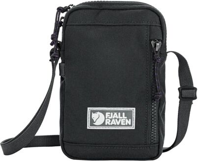 Fjällräven Vardag Pocket Small coal black damestas Zwart - H 18 x B 11.5 x D 4 cm