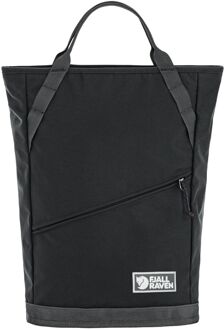 Fjällräven Vardag tote bagpack 22 coal black damestas Zwart - H 43 x B 32 x D 20 cm