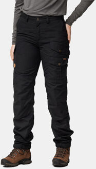 Fjällräven Vidda Pro Trousers Outdoorbroek Dames Zwart - 42 Short