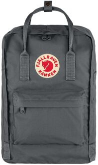 Fjallraven Kanken Laptop 15" super grey backpack Grijs - H 40 x B 28 x D 16