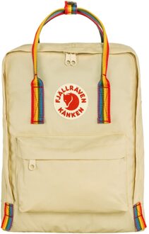 Fjallraven Kanken Rainbow light oak-rainbow pattern Multicolor - H 38 x B 27 x D 13