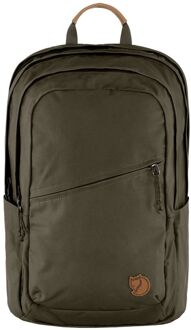 Fjallraven Raven 28 rugzak 15 inch dark olive Groen
