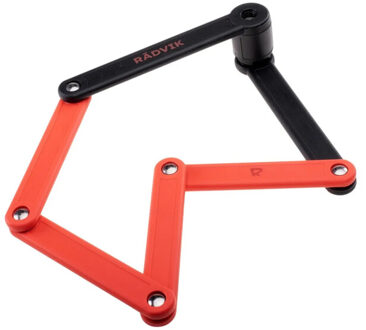 Fjordane fietsslot Zwart - One size