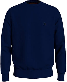 Flag Logo Sweatshirt Tommy Hilfiger , Blue , Heren