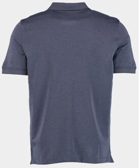 Flag polo korte mouw 3-knopf polo-shirt, 1/2 arm 214008156/602 Blauw - XL