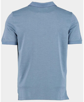 Flag polo korte mouw 3-knopf polo-shirt, 1/2 arm 214008156/628 Blauw - L