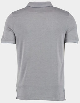 Flag polo korte mouw 3-knopf polo-shirt, 1/2 arm 214008156/802 Grijs - XL