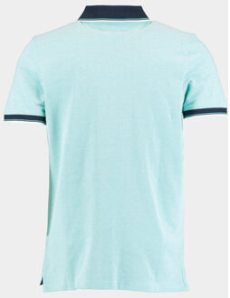 Flag polo korte mouw 3-knopf-polo-shirt, 1/2 arm 214008259/545 - maat L Groen