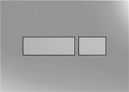 Flair bedieningsplaat DF Flair chroom/matchroom