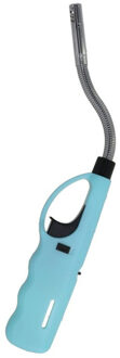 Flame Classics Flexibele BBQ/keuken aansteker blauw 27 cm - Aansteker