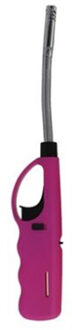 Flame Classics Flexibele BBQ/keuken aansteker - roze - 27 cm - Aansteker