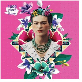 Flame Tree Frida Kahlo Pink : 1000-Piece Jigsaw Puzzle
