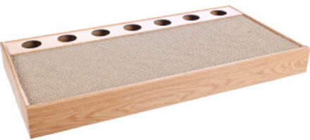 Flamingo Crabi Krabspeelgoed met bal en catnip voor de kat Per stuk