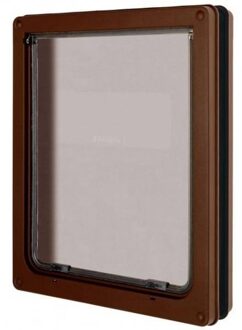 Flamingo Hondenluik Dog Mate Large Bruin - Bruin - 441 x 366 mm