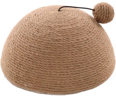 Flamingo Krabdome Veda beige krabspeelgoed voor de kat Per stuk