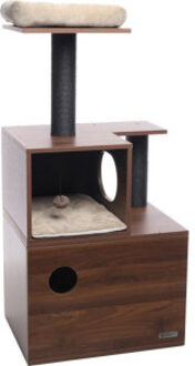 Flamingo Krabpaal Mirabel voor de kat bruin Per stuk