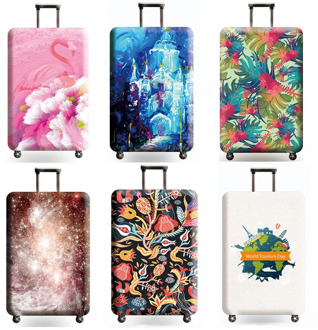 Flamingo pattern Luggage Cover Protective Suitcase Cover Trolley Case Travel Luggage Case Dust Cover for 18 to 32inch Case