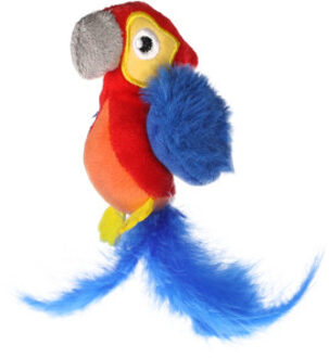 Flamingo Zingo papegaai catnip kattenspeelgoed Per stuk