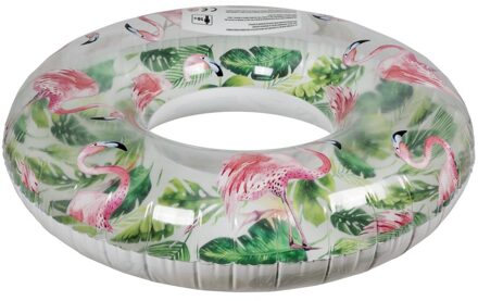 Flamingo zwemband voor volwassenen 99 cm - Zwembanden Multikleur