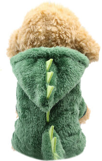 Flanel Huisdier Kleding Hond Kat Leuke Dinosaurus Transfiguratie Jas Jurk Kostuums Kleding Kleding Voor Kleine Honden Franse Bulldog