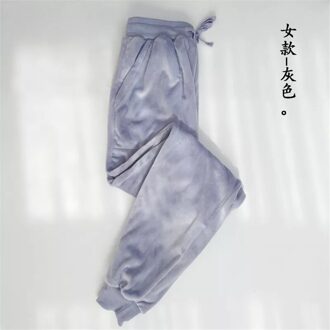 Flanel Katoen Pyjamabroek Vrouwen Nachtkleding Plus Size Lounge Slaap Bottoms Home Vintage effen Pyjama Ondergoed Broek Broek 2 / XL