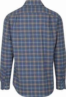 Flanel Overhemd Ruit Blauw