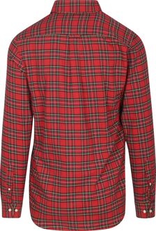 Flanel Overhemd Ruit Rood - XL