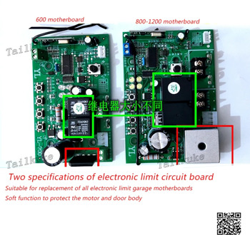 Flap Door Electronic Limit General Motherboard Control Board Garage Door Circuit Board Automatic Door Motor