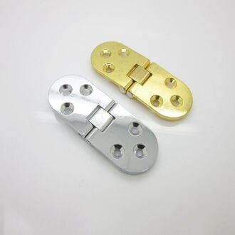 Flap Scharnier Scharnier Bisagras Plegable Zelf Scharnieren Voor Meubels Vouwen Tafels Kasten Deuren Matt Messing Scharnier Inbouw goud