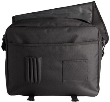 Flapa polyester documententas - maat One size Zwart