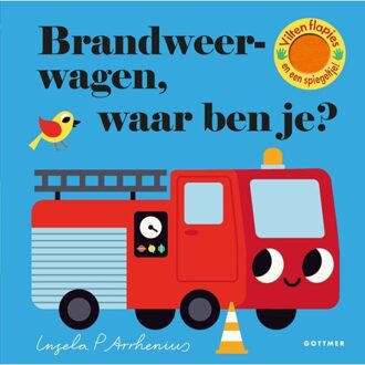 Flapjesboek: Brandweerwagen, waar ben je (karton). 2+