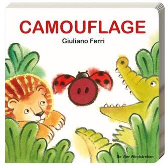 Flapjesboek: Camouflage (karton met flapjes). 1+